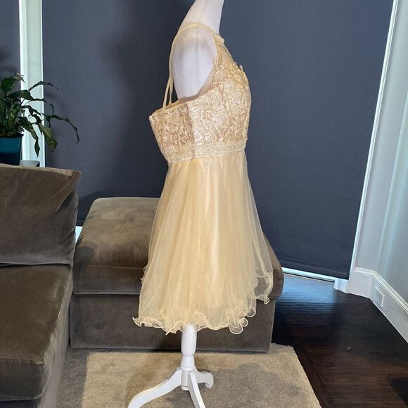 Women’s Sleeveless Short Prom Party Dress Size 14 NWT *READ DESCRIPTION - Picture 3 of 11